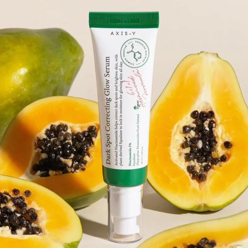 Dark spot correcting glow serum