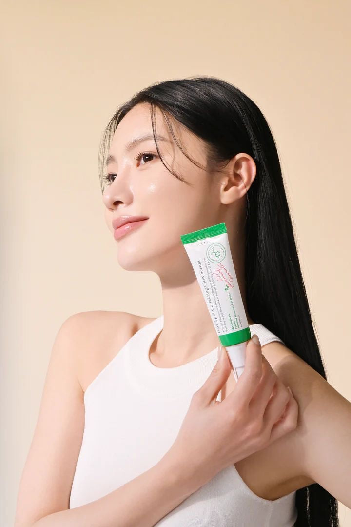 Dark spot correcting glow serum